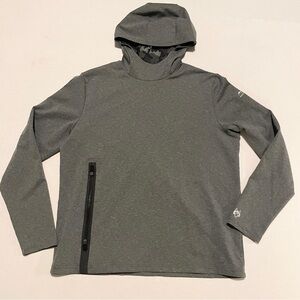 Greyson Kauri Cliffs Crossover Hoodie Heather Gray XL Camo Lining Golf Pullover